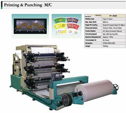 Paper cup Printing & Punching machine